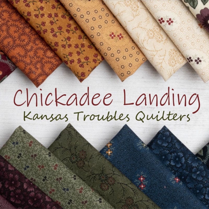 Moda Chickadee Landing Fat Quarter Pack 34 Piece 9740AB Lifestyle Image