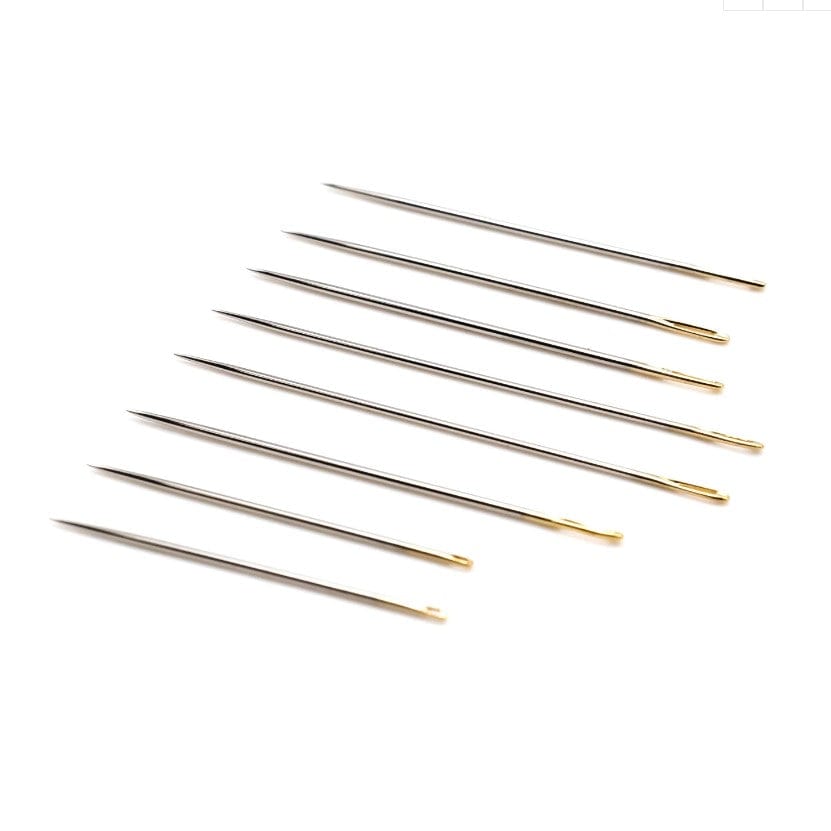 Clover Needles Clover Hand Sewing Needles: Sashiko: Pack of 8 (4 sizes) - The Sewing Studio