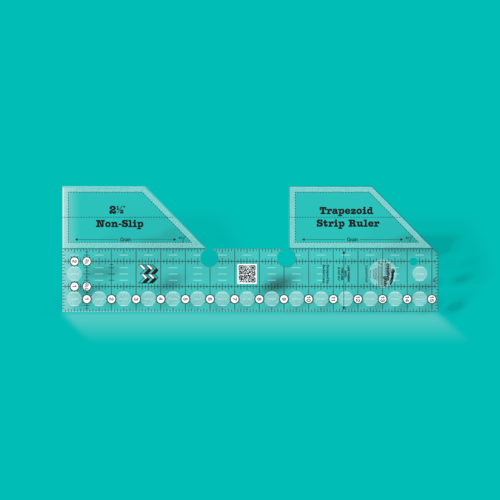 Creative Grids Rulers Stencils Templates Creative Grids Non slip: Trapezoid Single Strip Ruler - The Sewing Studio