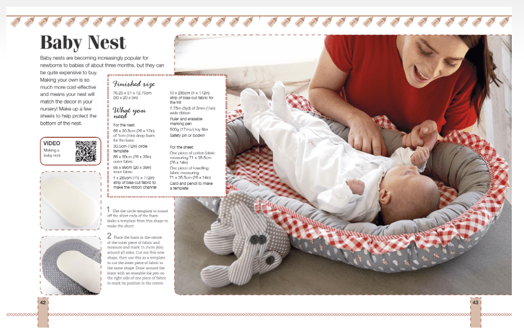 Debbie Shore Books Sew Baby Book - The Sewing Studio
