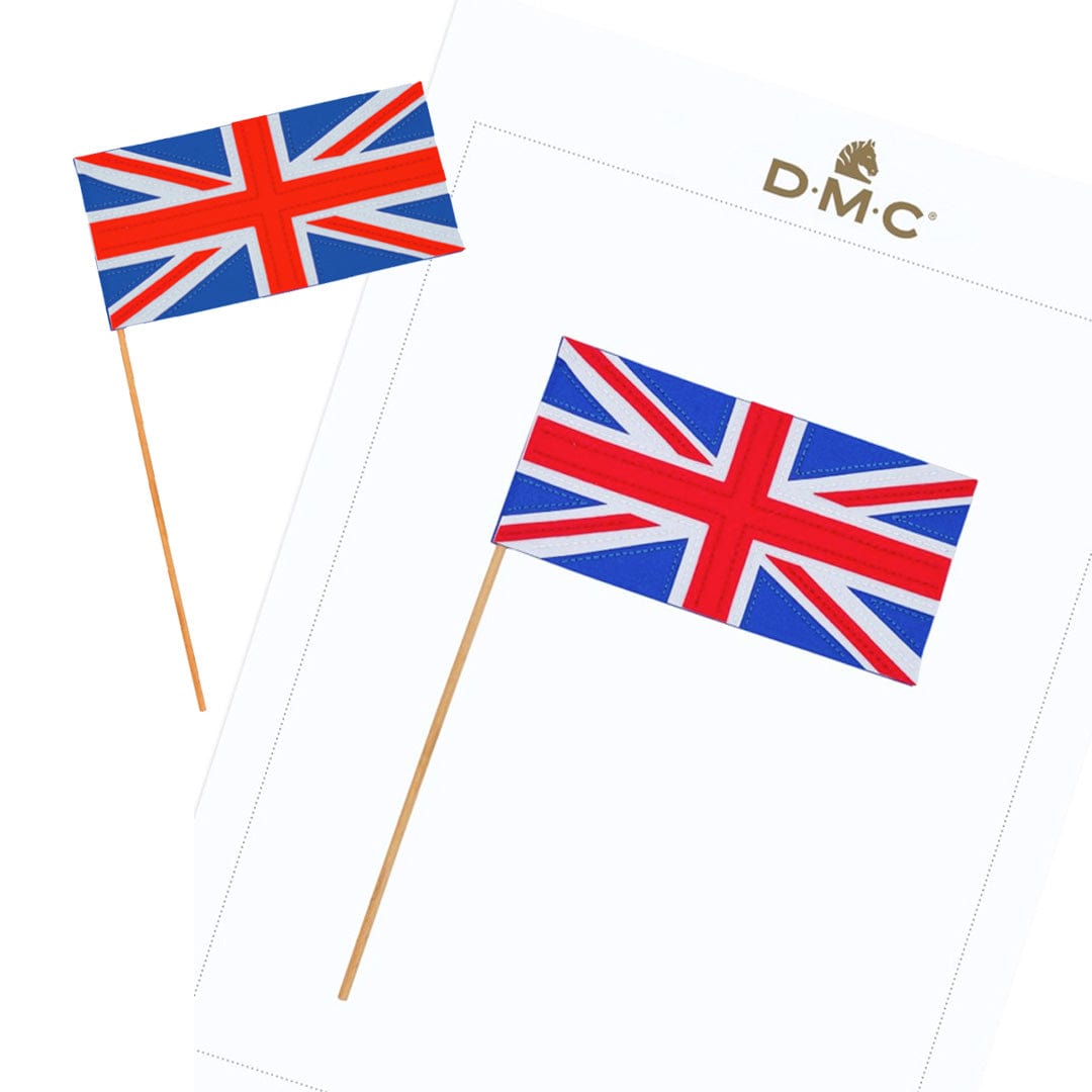 DMC Download Free Pattern: DMC Union Jack Flag - The Sewing Studio