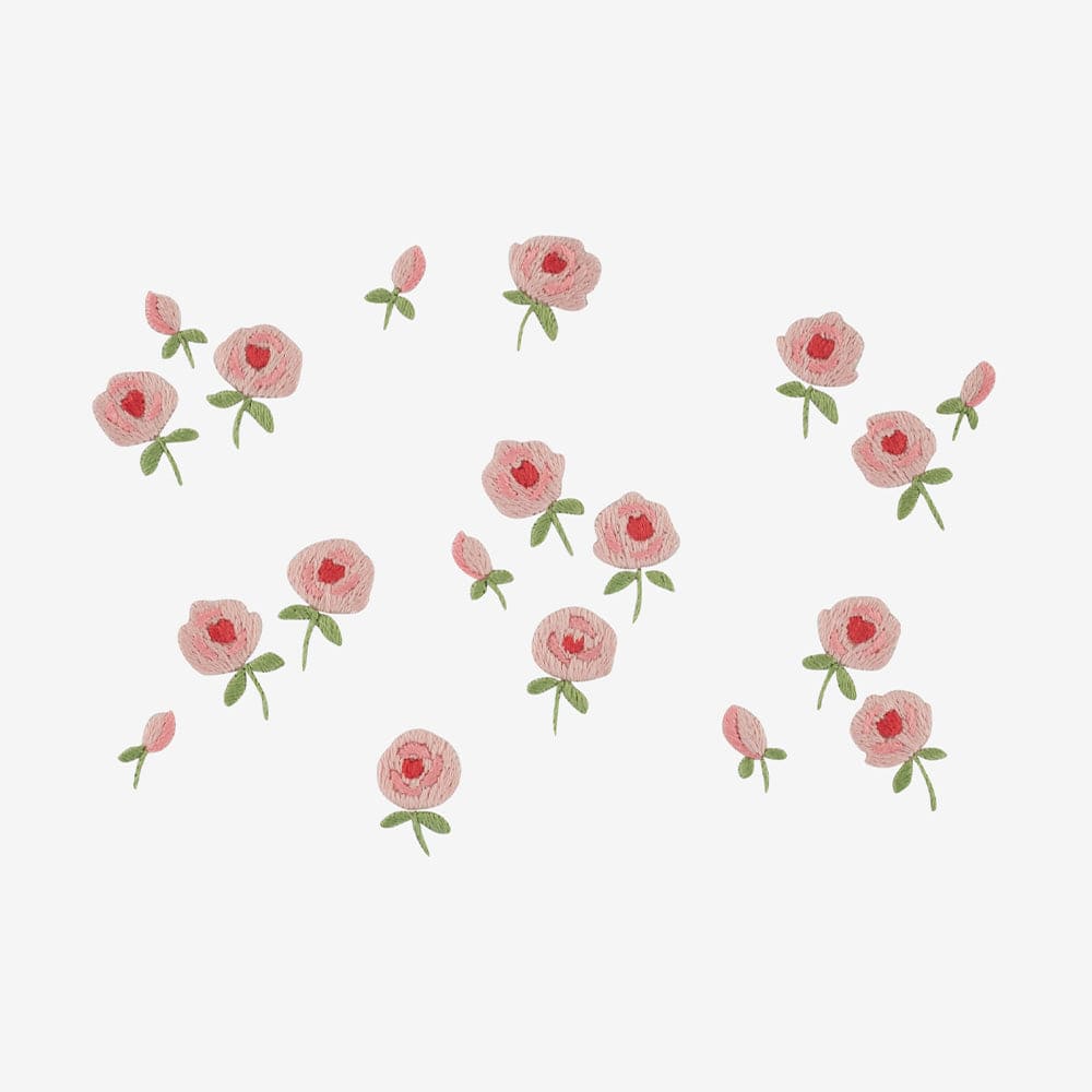 DMC Download Free Pattern: Mini Rose (Cross Stitch) - The Sewing Studio