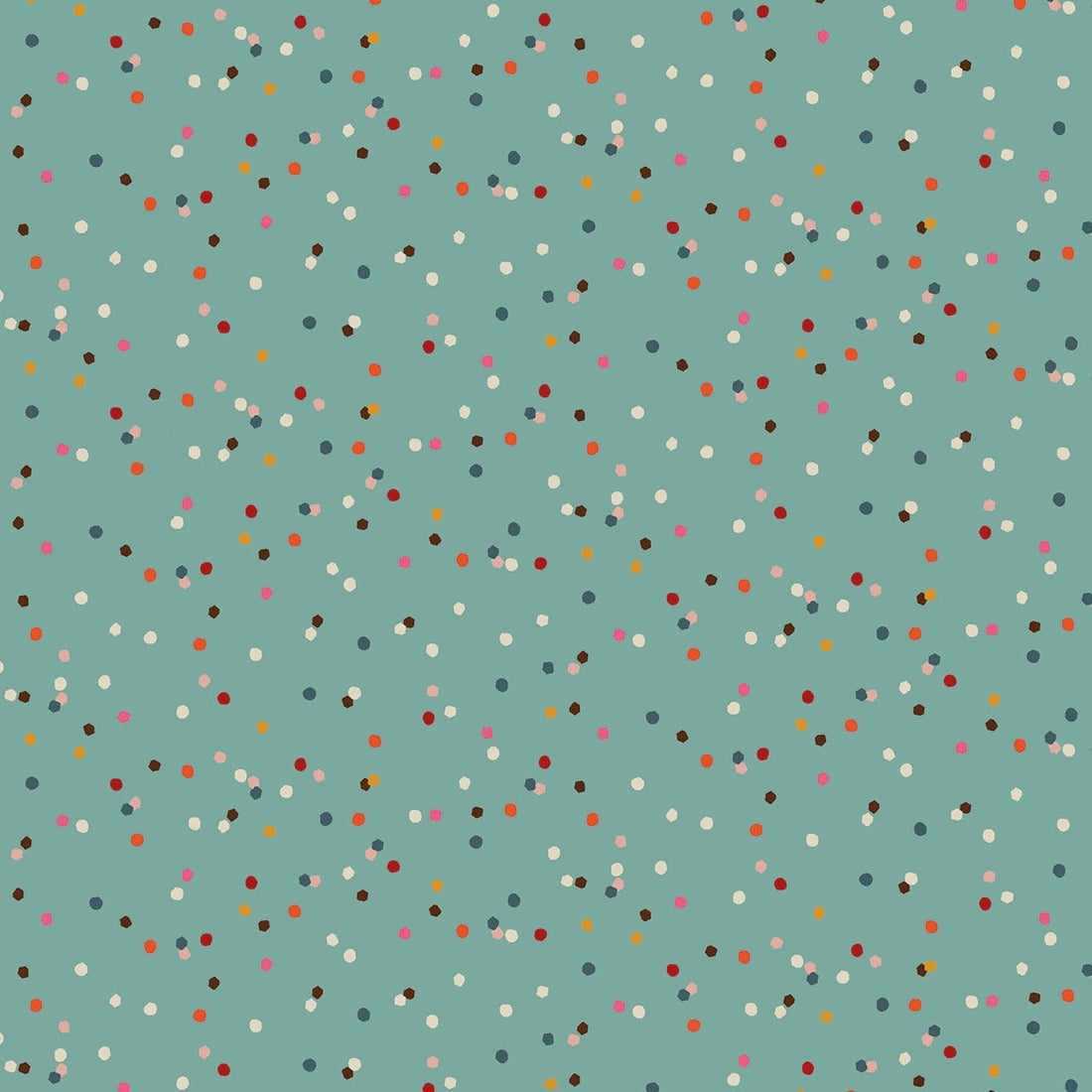 Blue Spots and Dots EQS Fabric Thread & Ink Fine Folk - The Sewing Studio