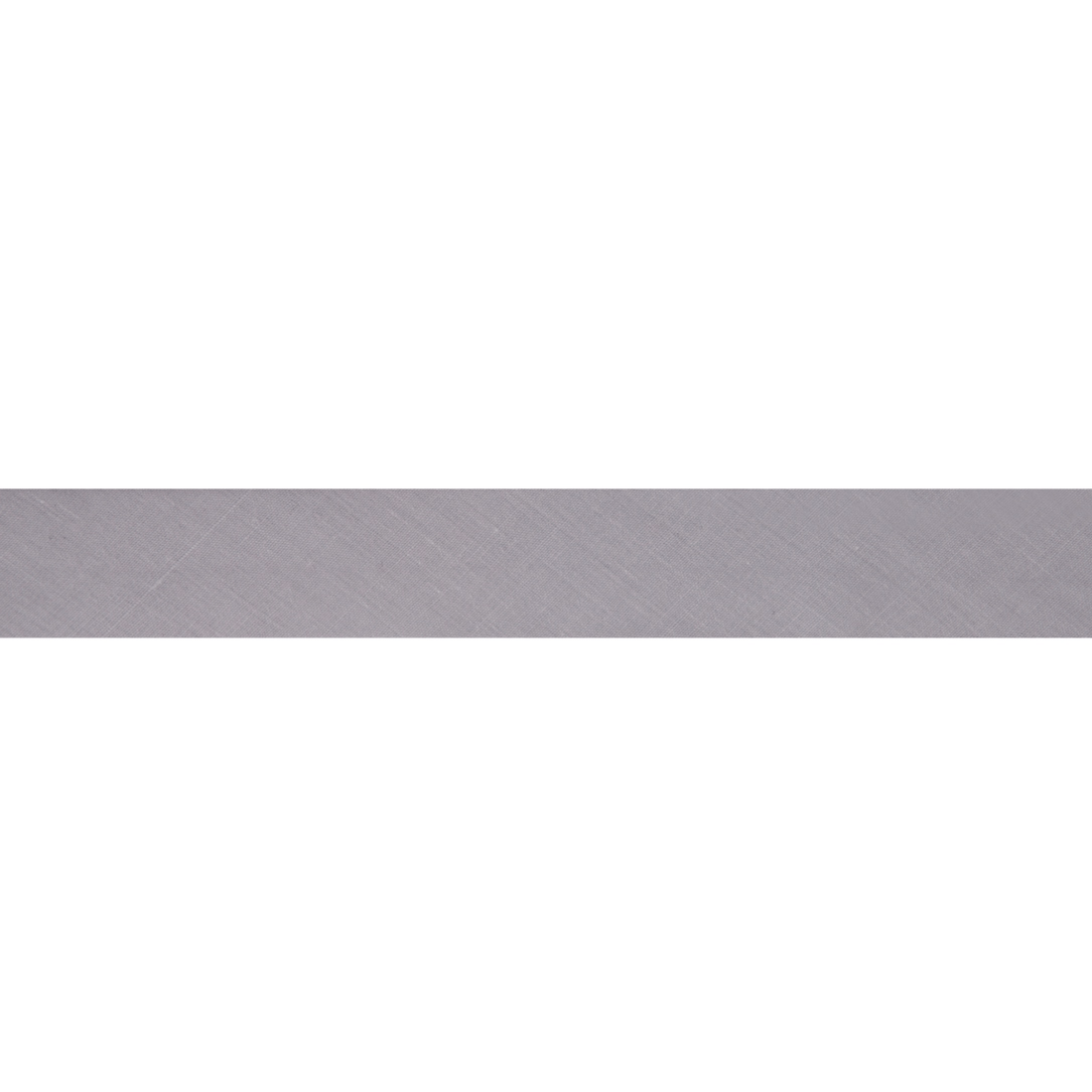 Polycotton Bias Binding: 2.5m x 12mm: Pale Grey