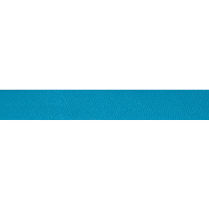 Essential Trimmings Bias Binding Polycotton Bias Binding: 2.5m x 25mm: Aqua - The Sewing Studio