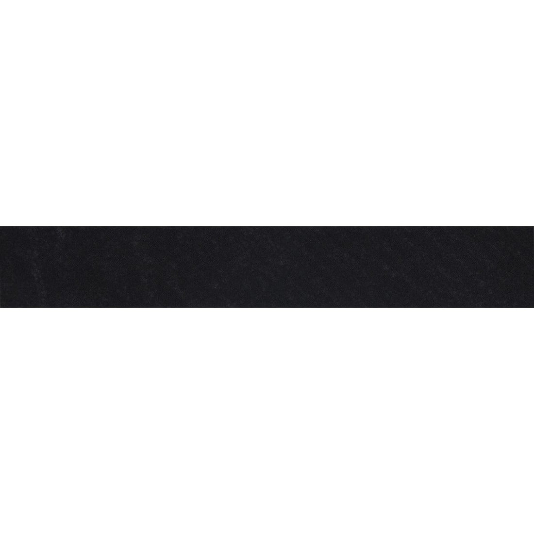 Essential Trimmings Bias Binding Polycotton Bias Binding: 2.5m x 25mm: Black  - The Sewing Studio