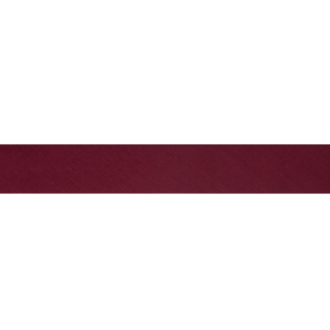 Polycotton Bias Binding: 2.5m x 25mm: Wine