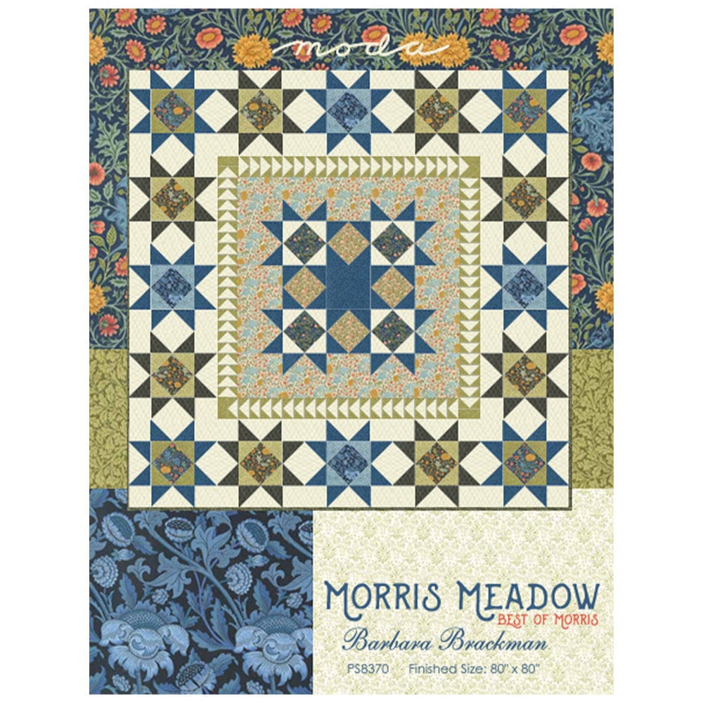Fabric Editions Download Free Pattern: Morris Meadow Quilt - The Sewing Studio
