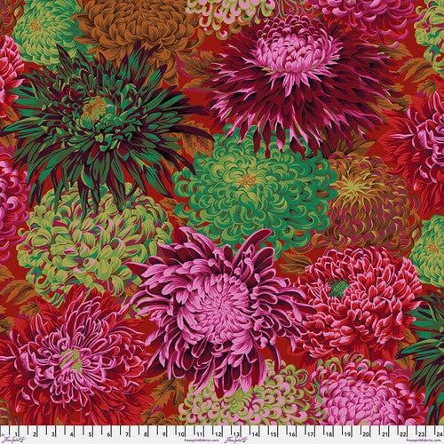 Freespirit Fabric Kaffe Fassett Japanese Chrysanthemum - The Sewing Studio