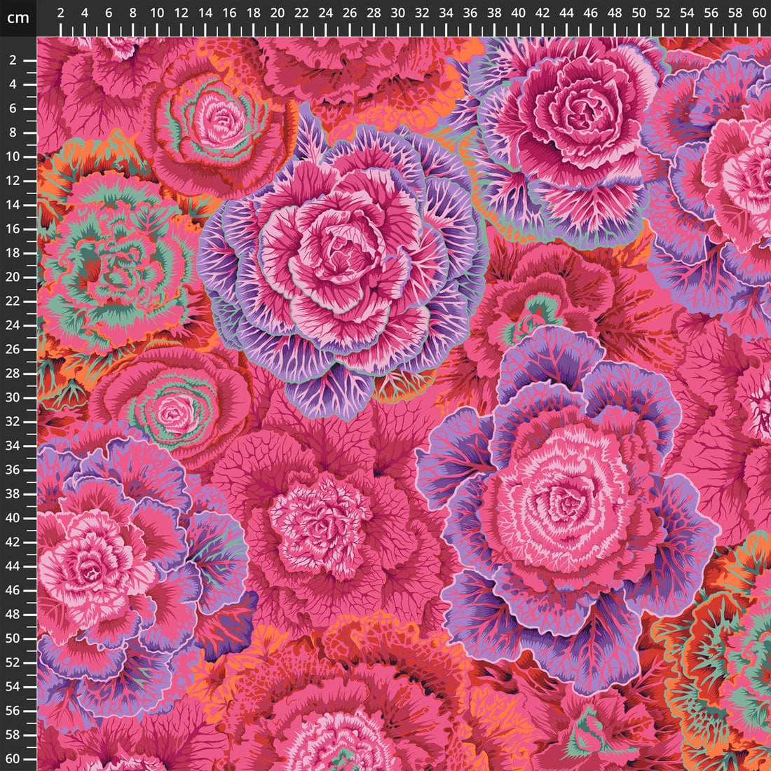 Freespirit Fabric Kaffe Fassett Fabric Brassica Red - The Sewing Studio