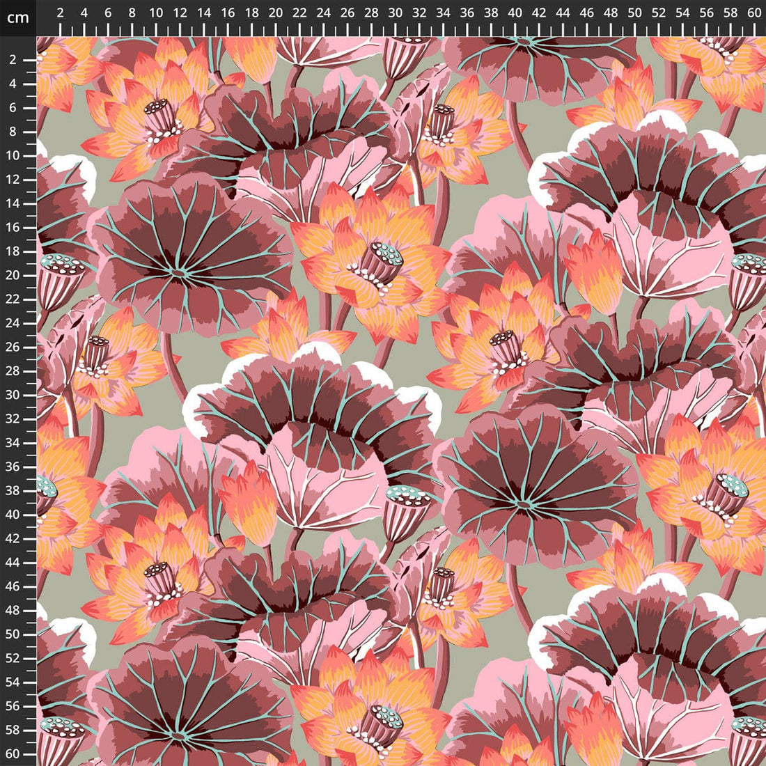 Freespirit Fabric Freespirit Kaffe Fassett Lake Blossoms - The Sewing Studio