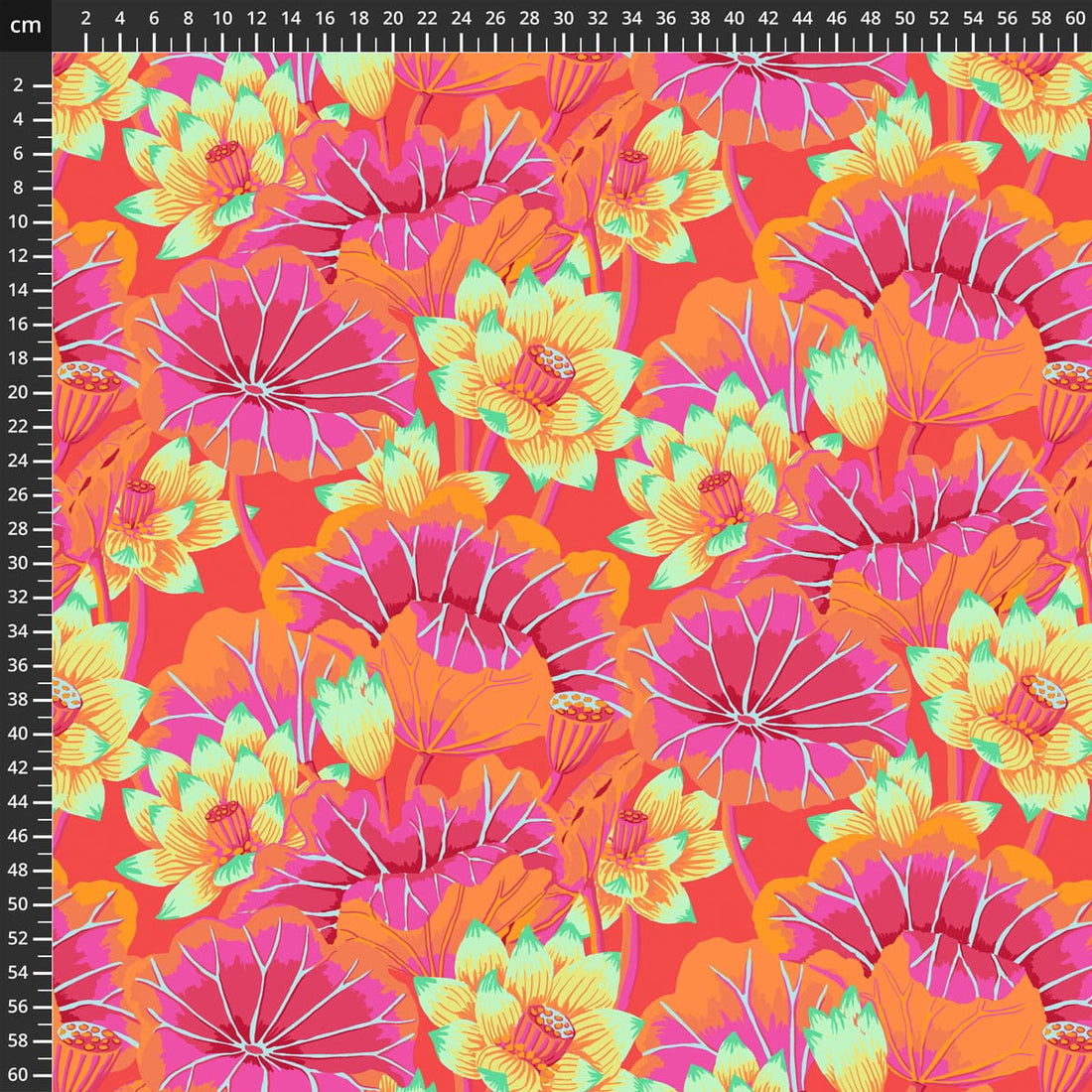 Freespirit Fabric Freespirit Kaffe Fassett Lake Blossoms - The Sewing Studio