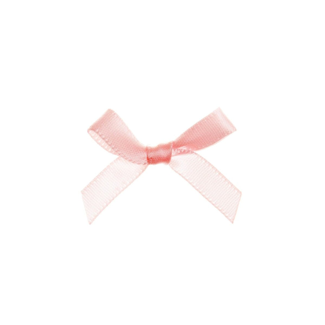 Groves Bows Ribbon Bow: Pale Pink: 7mm. Price per bow. - The Sewing Studio