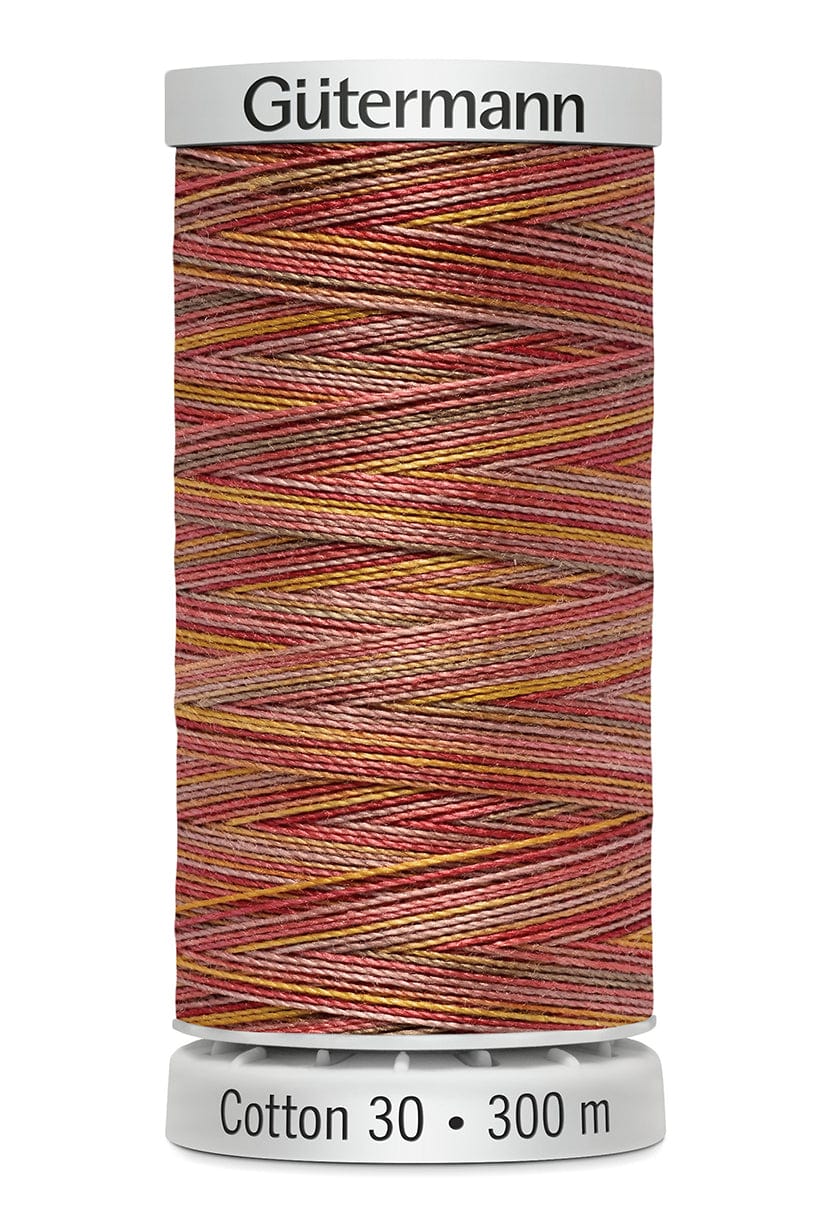 Gutermann Threads Gutermann Cotton 30 Variegated Group 1 - The Sewing Studio