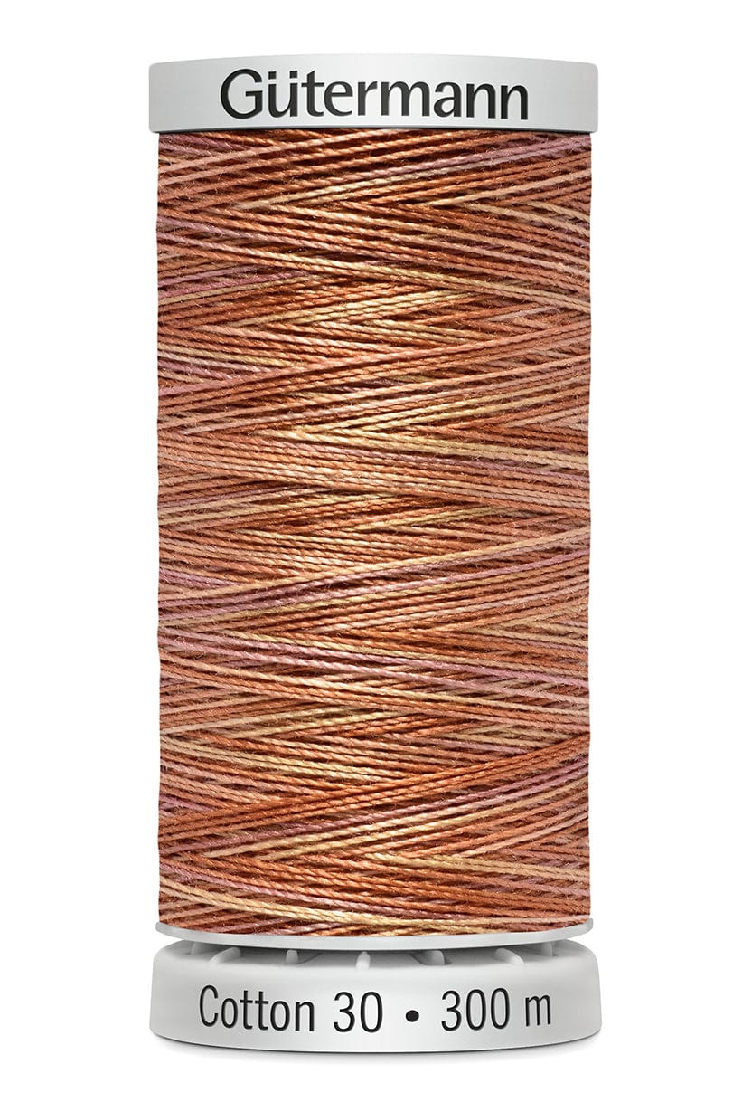 Gutermann Threads Gutermann Cotton 30 Variegated Group 1 - The Sewing Studio