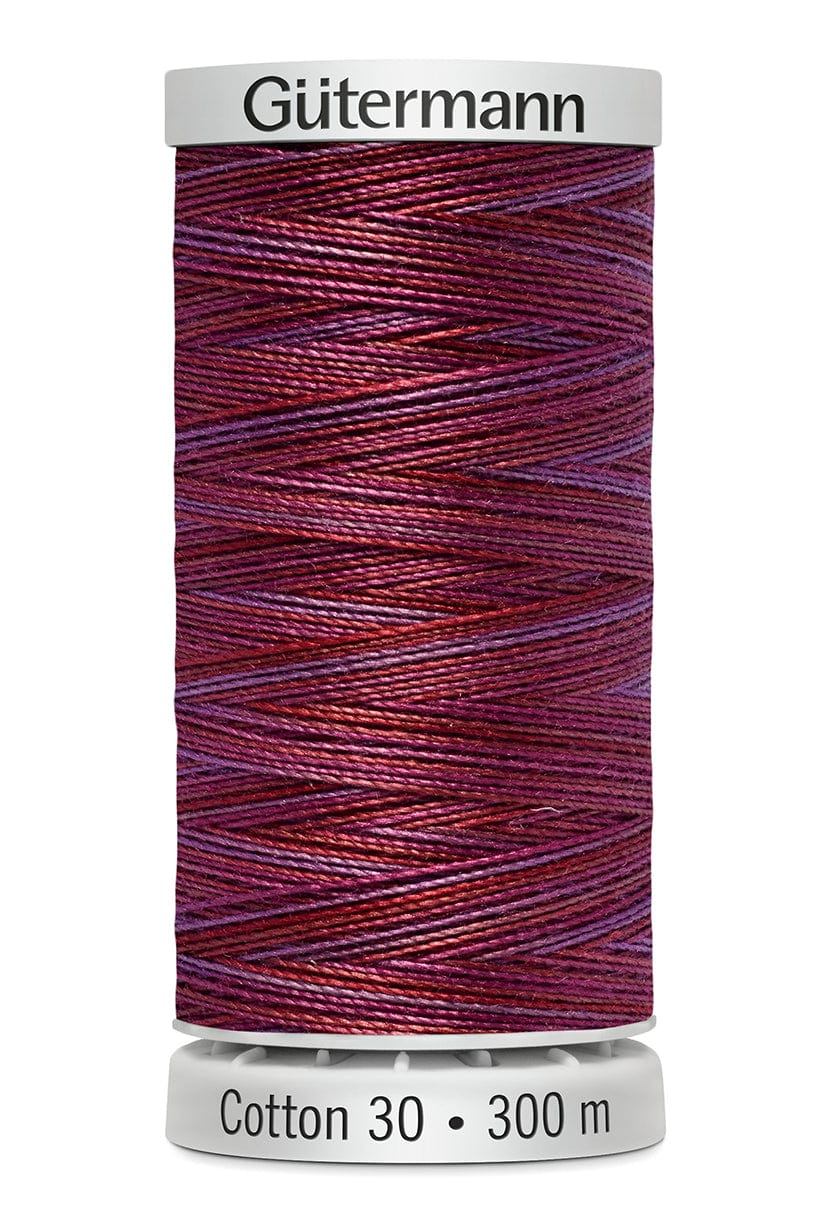 Gutermann Threads Gutermann Cotton 30 Variegated Group 1 - The Sewing Studio