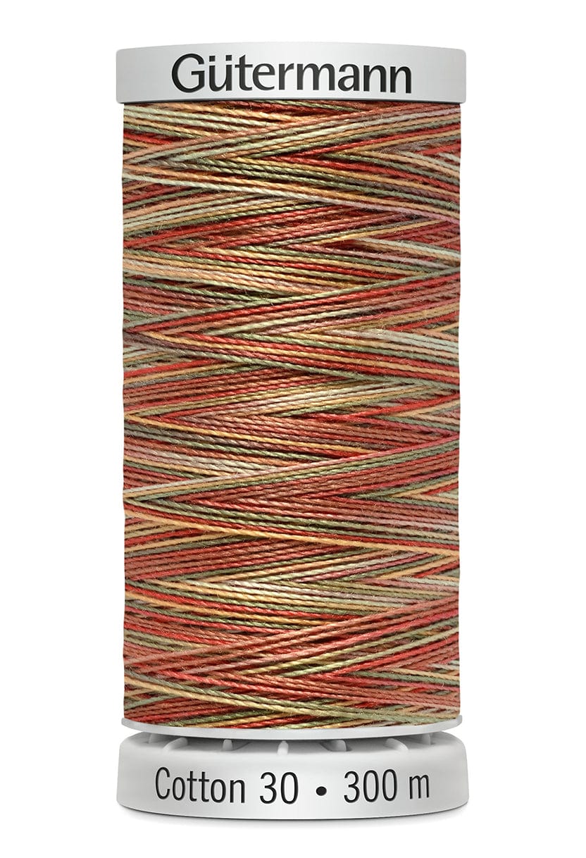 Gutermann Threads Gutermann Cotton 30 Variegated Group 1 - The Sewing Studio