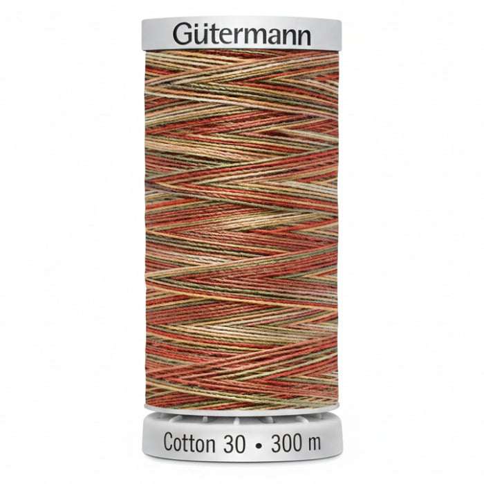 Gutermann Threads Gutermann Cotton 30 Variegated Group 1 - The Sewing Studio