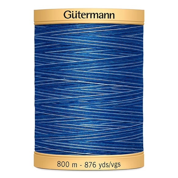 Gutermann Cotton Thread Blues