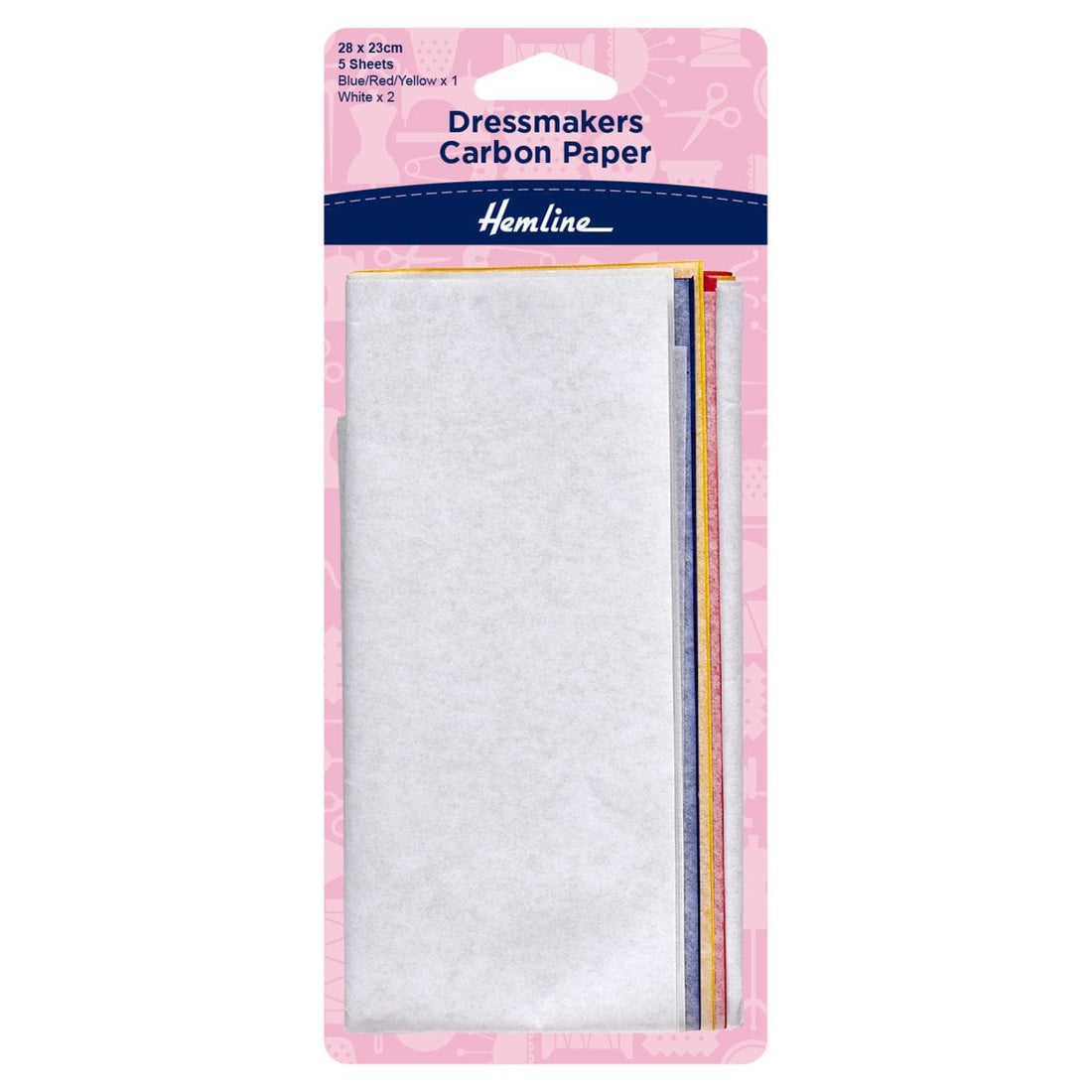 Hemline Dressmaking Supplies Dressmaker's Carbon Paper: 23 x 28cm - The Sewing Studio