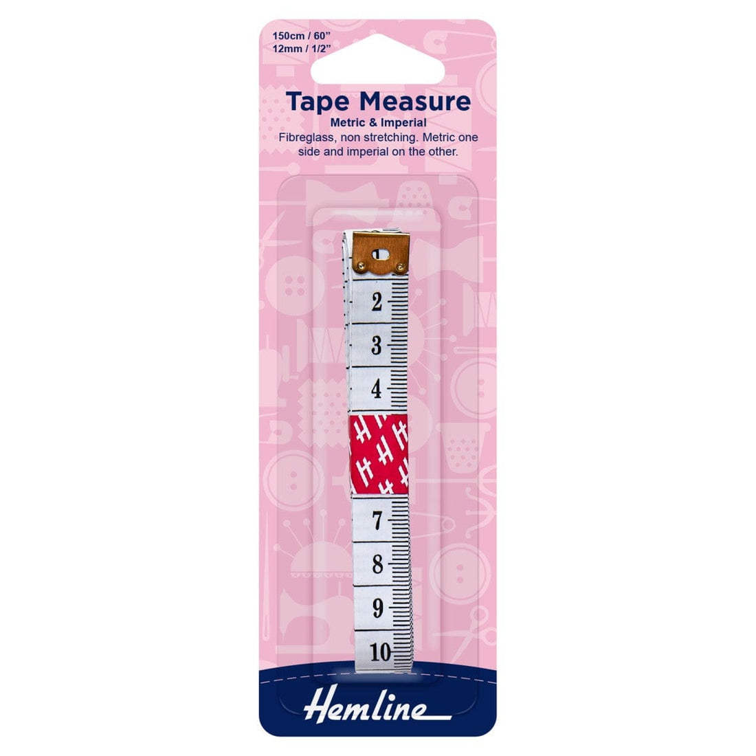 Hemline Dressmaking Supplies Tape Measure - The Sewing Studio