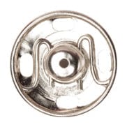 Hemline Eyelets & Fastenings Sew-on Snap Fasteners Nickel 13mm: Pack of 6  - The Sewing Studio