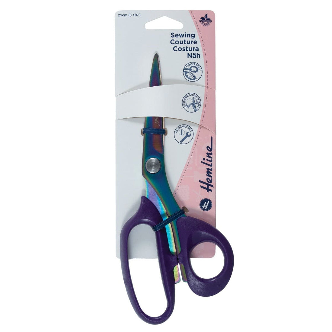 Hemline Scissors Soft grip dressmaking scissors 21cm/8.25in - The Sewing Studio