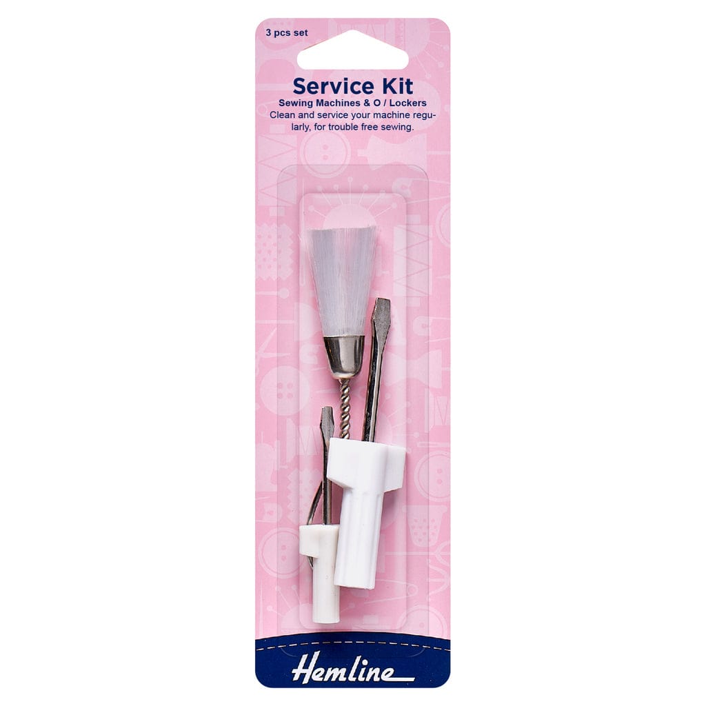 Hemline Sewing Machine Accessories Sewing Machine and Overlocker Service Kit - The Sewing Studio