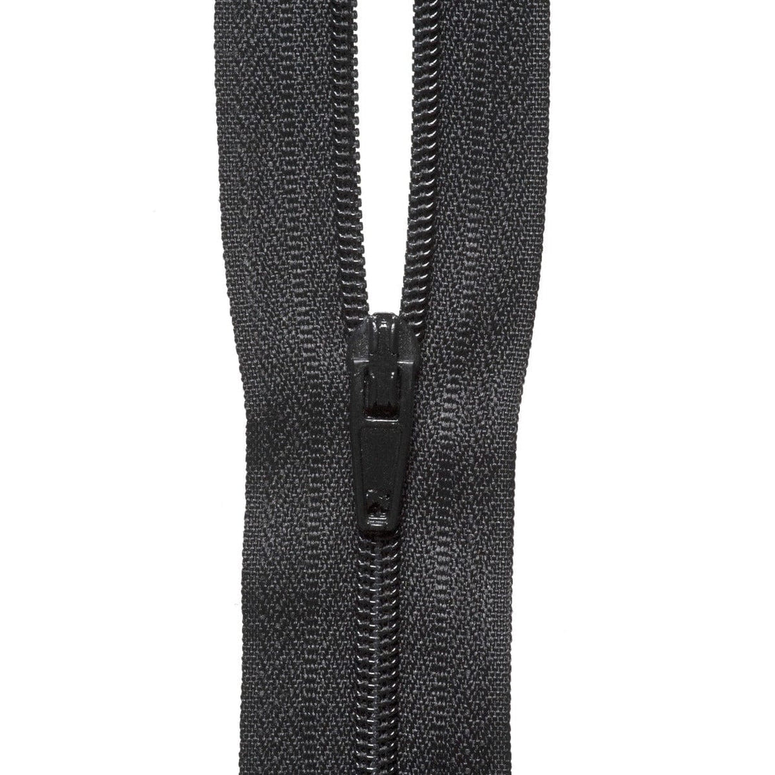 Hemline Zips Zip On The Roll: Black: sold by the metre - The Sewing Studio