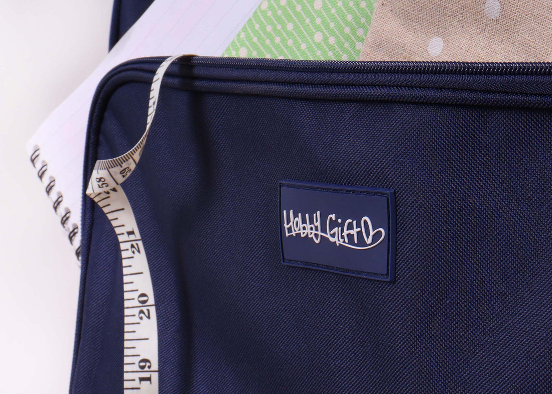 HobbyGift Bags Sewing Machine Bag Navy Fits Standard Domestic Sewing Machine - The Sewing Studio
