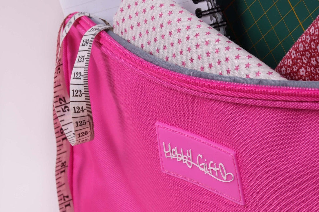 HobbyGift Bags Sewing Machine Bag Pink Fits Standard Domestic Sewing Machine - The Sewing Studio