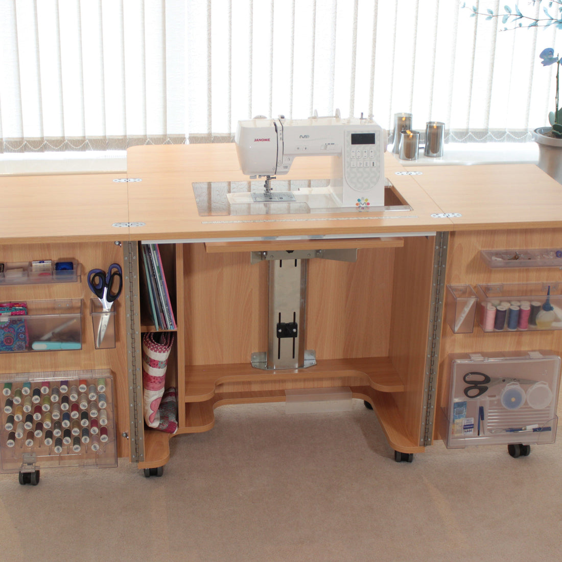 Horn Sewing Cabinets Horn Gemini Cabinet - The Sewing Studio