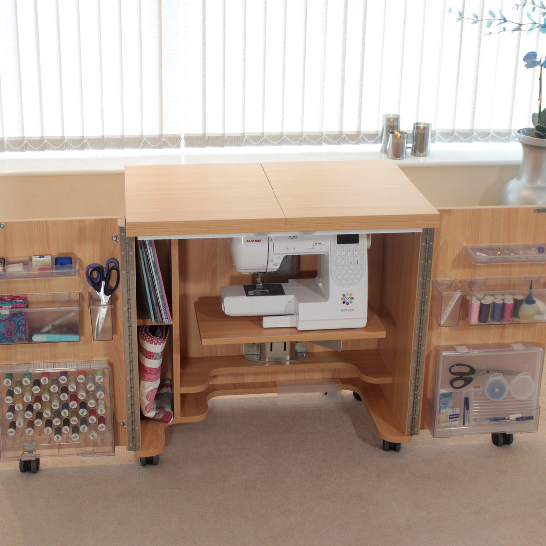 Horn Sewing Cabinets Horn Gemini Cabinet - The Sewing Studio