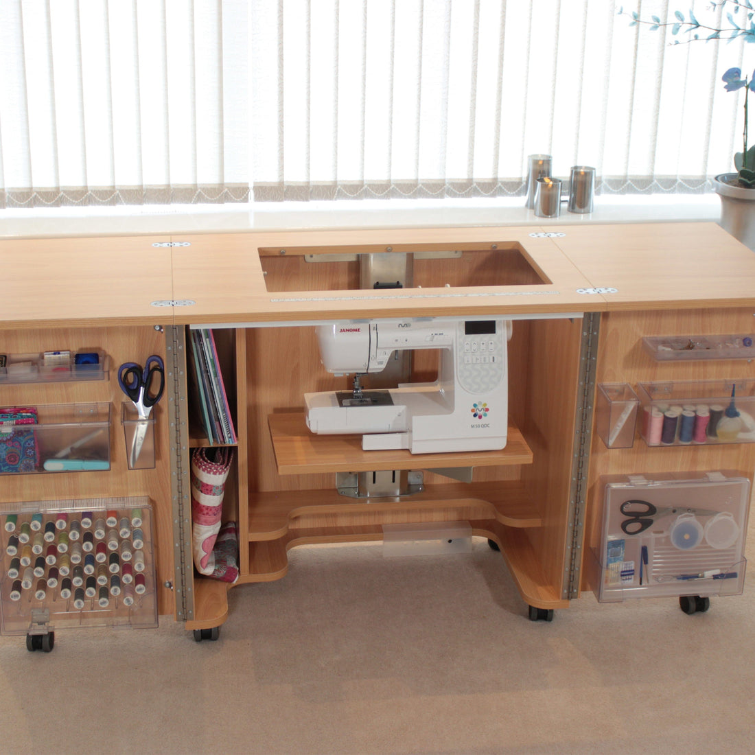 Horn Sewing Cabinets Horn Gemini Cabinet - The Sewing Studio