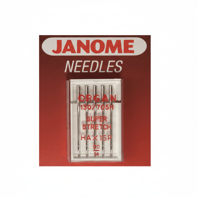 Janome Machine Needles Janome HA 15X1SP Ball Point / Stretch Needle - Size 90/14 - The Sewing Studio