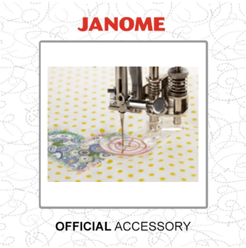 Janome Sewing Machine Accessories Janome Convertible Free Motion Foot Set - Category D - The Sewing Studio