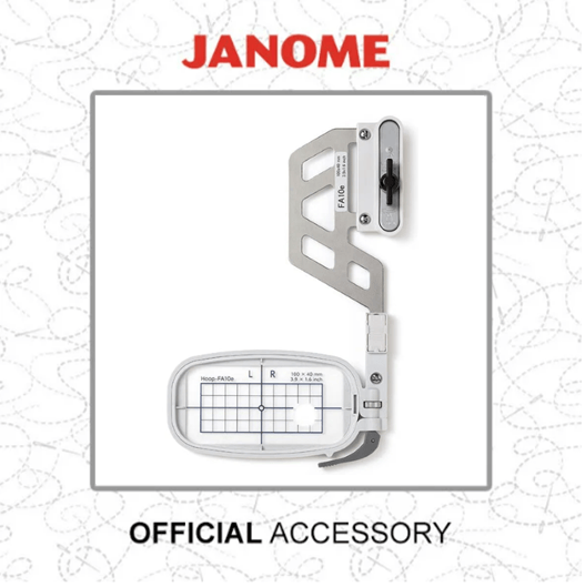 Janome Sewing Machine Accessories Janome Embroidery Hoop FA10E 100mm x 40mm 819402008 - The Sewing Studio