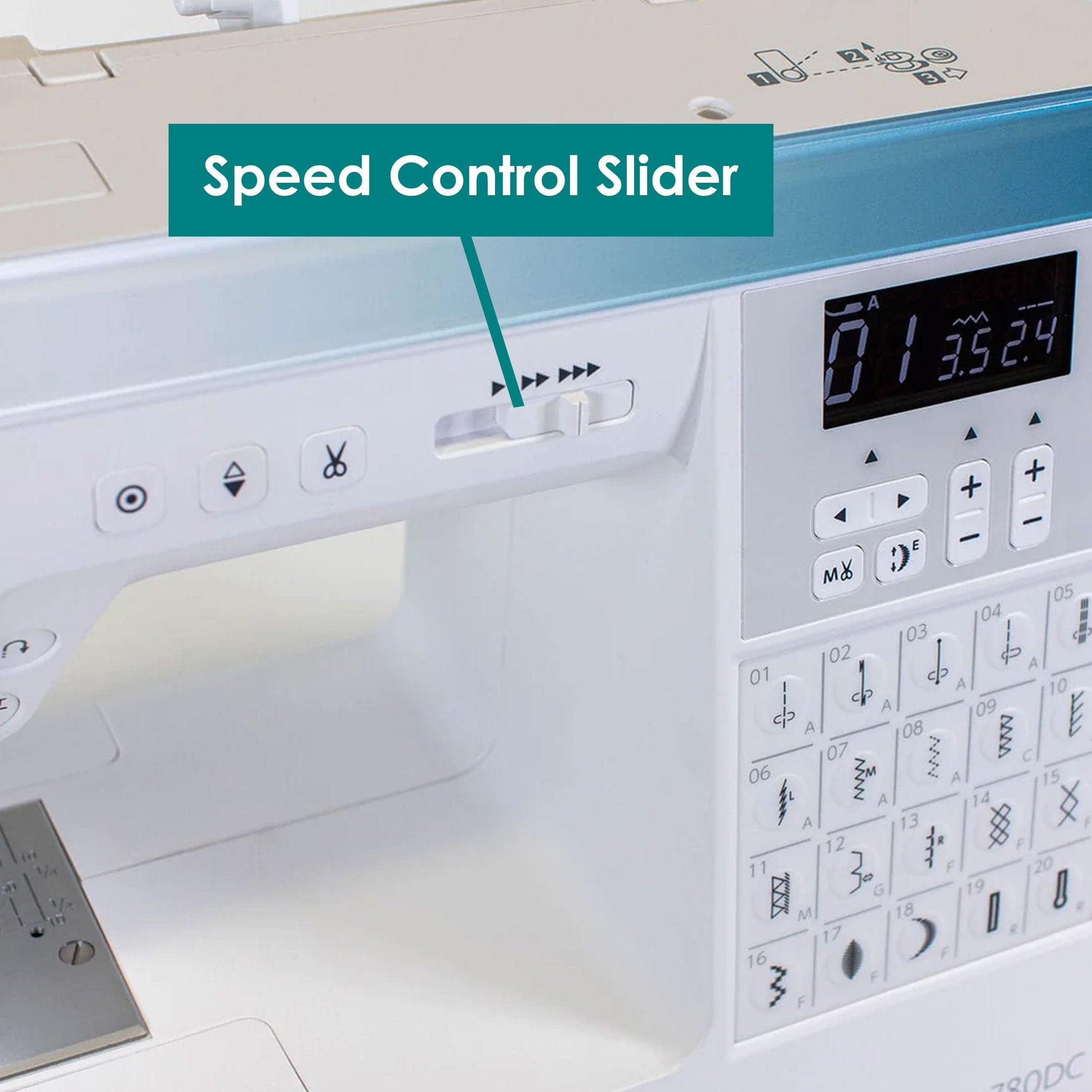 Janome Sewing Machines EX-DISPLAY Janome Sewist 780DC Sewing Machine  - The Sewing Studio