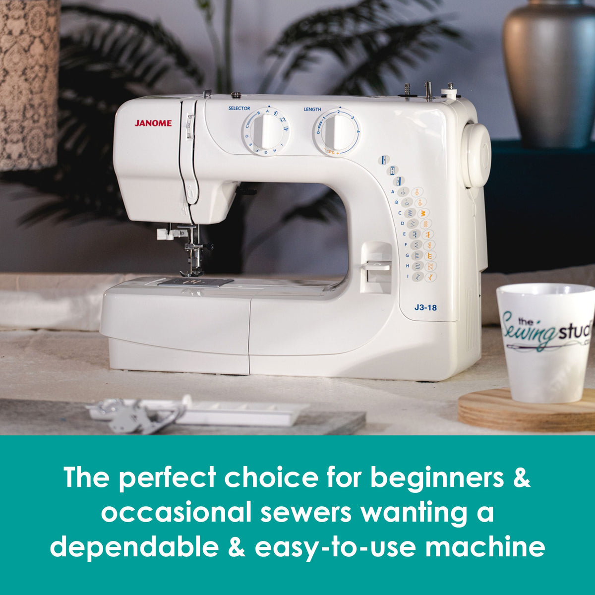 Janome J3-18 Sewing Machine | Buy & Read Reviews