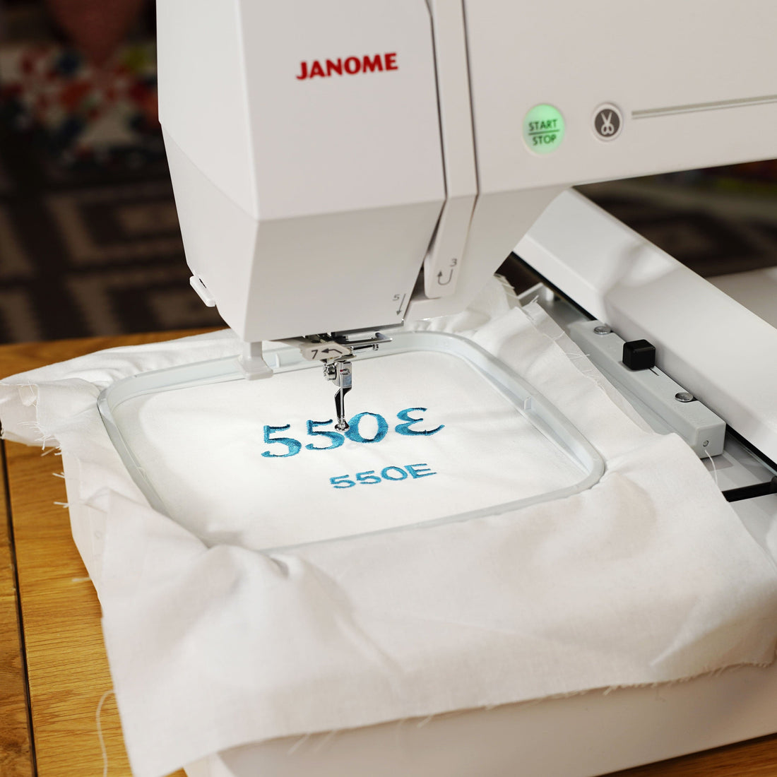 Janome Sewing Machines Janome Memory Craft 550E LE Embroidery Only Machine - The Sewing Studio