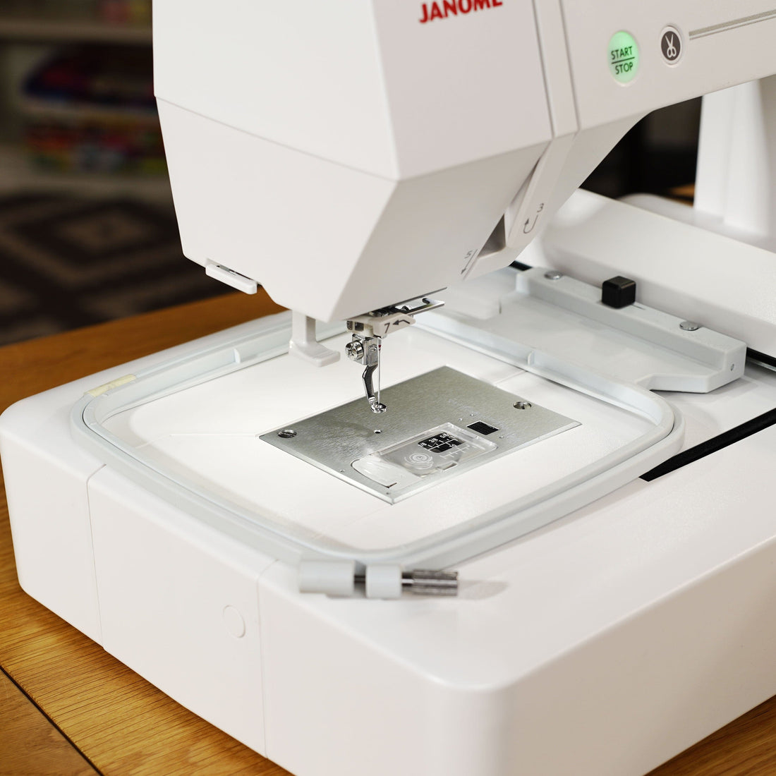 Janome Sewing Machines Janome Memory Craft 550E LE Embroidery Only Machine - The Sewing Studio