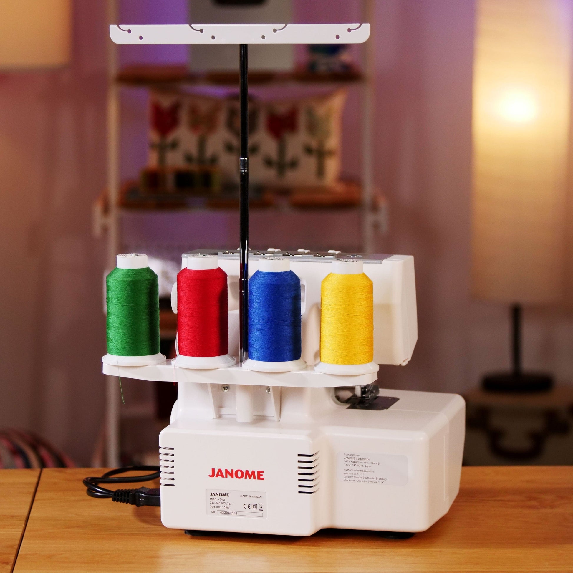 Janome Sewing Machines Janome MyLock 454D Overlocker Save £30  - The Sewing Studio