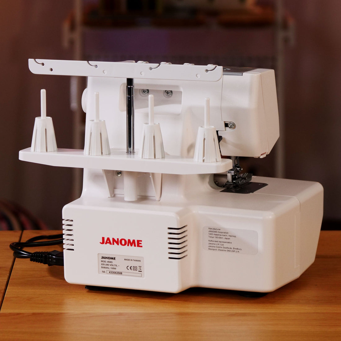 Janome Sewing Machines Janome MyLock 454D Overlocker Save £30  - The Sewing Studio