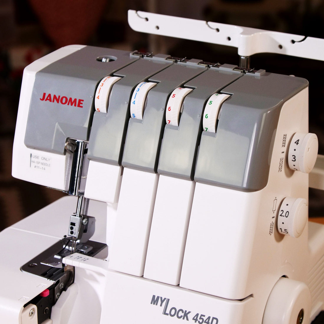 Janome Sewing Machines Janome MyLock 454D Overlocker Save £30  - The Sewing Studio