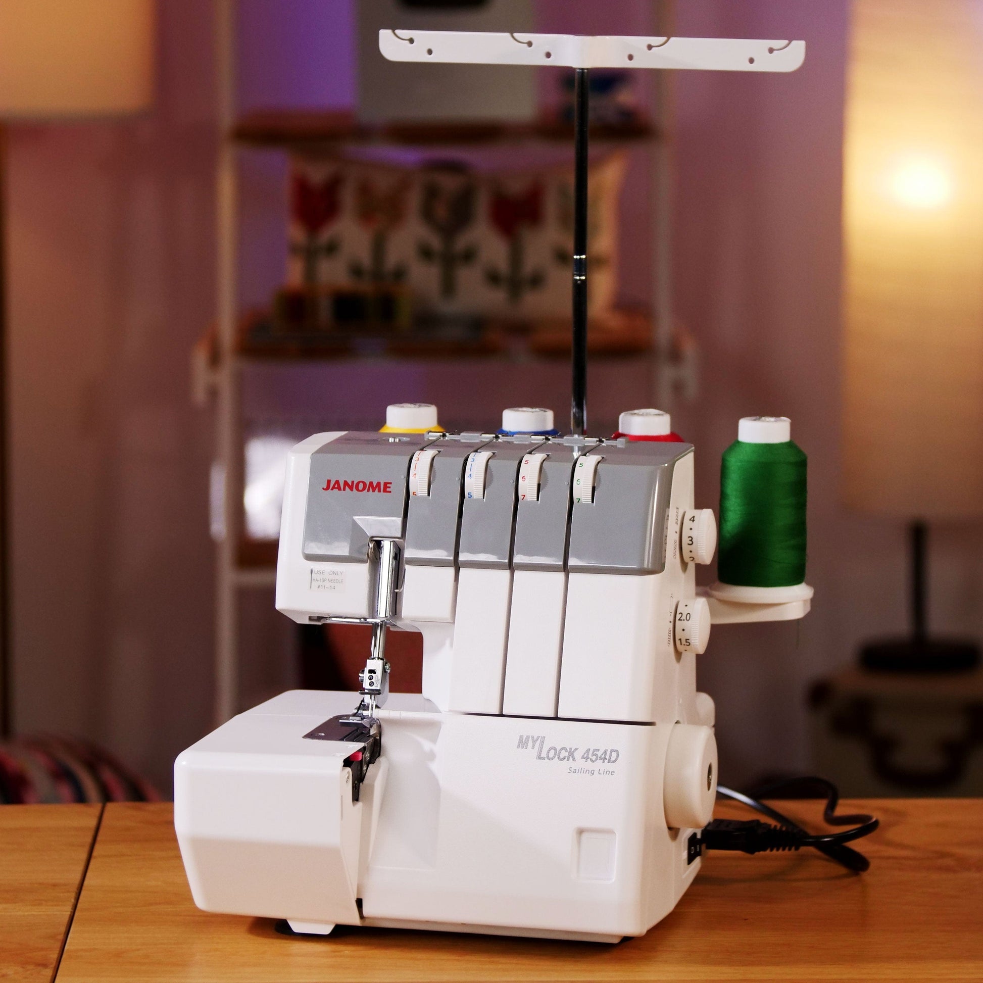 Janome Sewing Machines Janome MyLock 454D Overlocker Save £30  - The Sewing Studio