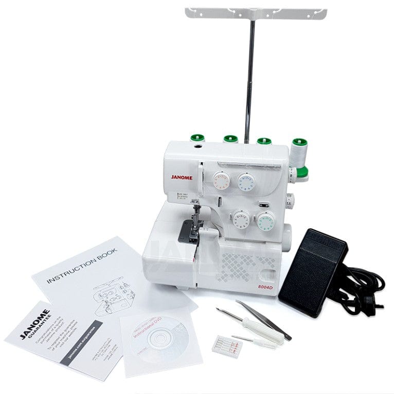 Janome Sewing Machines Janome Overlocker 8004D - The Sewing Studio