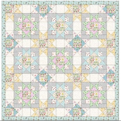 Lewis and Irene Download Free Pattern: Small Things Country Garden Quilt - The Sewing Studio