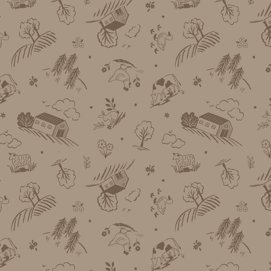 Lewis and Irene Fabric Lewis and Irene Country Croft  - The Sewing Studio