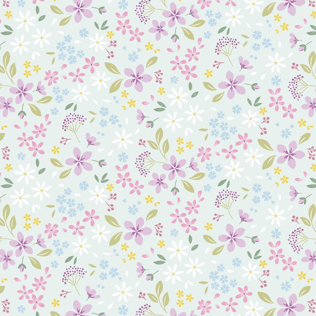 Lewis and Irene Fabric Lewis and Irene The Pressed Flower Collection - The Sewing Studio