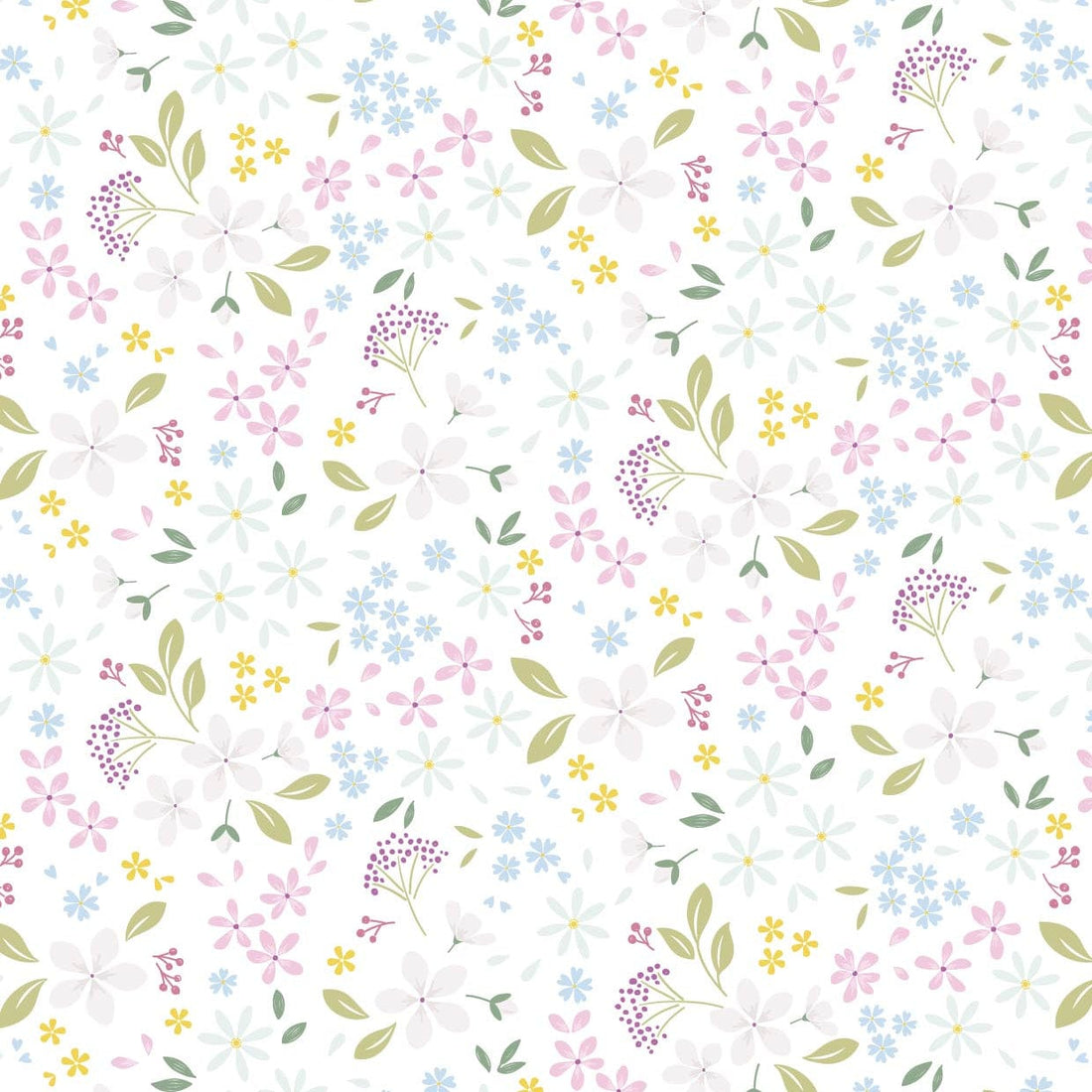 Lewis and Irene Fabric Lewis and Irene The Pressed Flower Collection - The Sewing Studio